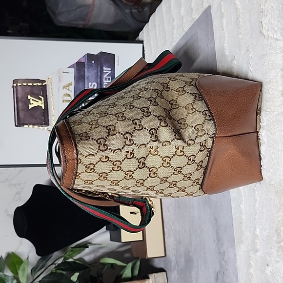 GUCCI brand Ophidia GG Supreme XL Tote - Picture 6 of 16